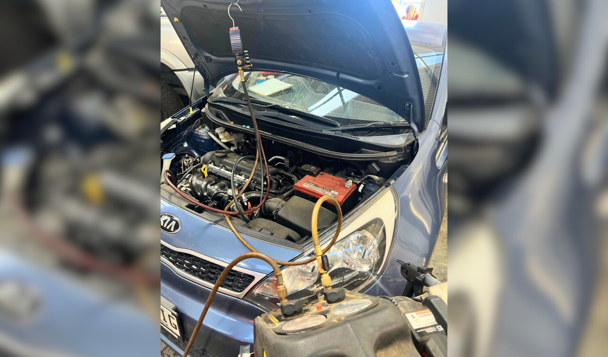 AC diagnosis on a Kia Rio